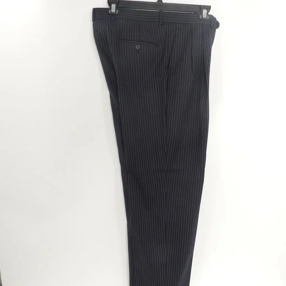 Jack Victor 2-Piece Wool Suit Dark Blue Stripe‎ 41L 35x31
